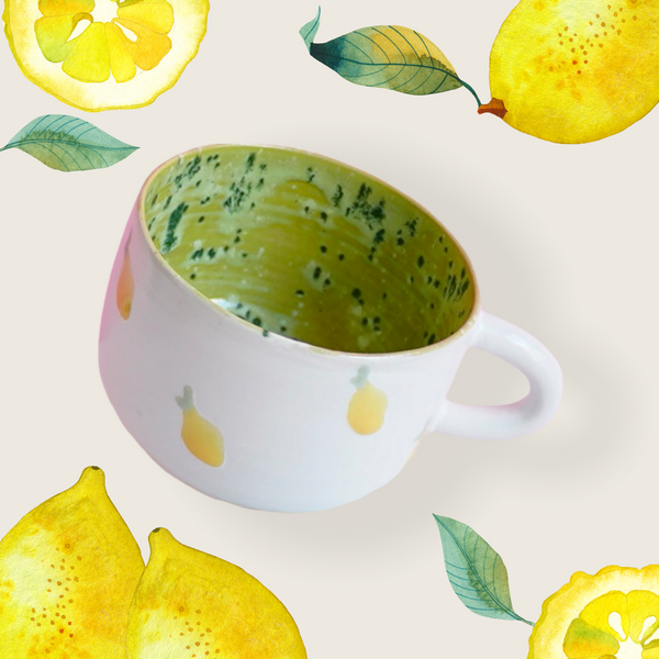 Les citrons - cozy cup set of 2