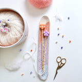 Woolly bird - knitting needles plate