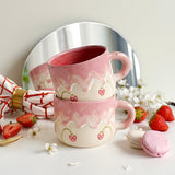 Strawberries - cozy cup