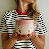 Strawberries - cozy cup