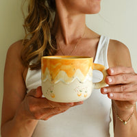 Orange - cozy cup