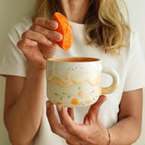 Clementines - cozy cup