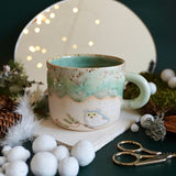 Snowy Owl - cozy cup