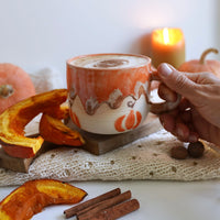 Pumpkin latte - cozy cup