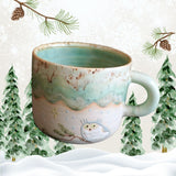 Snowy Owl - cozy cup