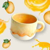 Mango lassi - cozy cup set of 2