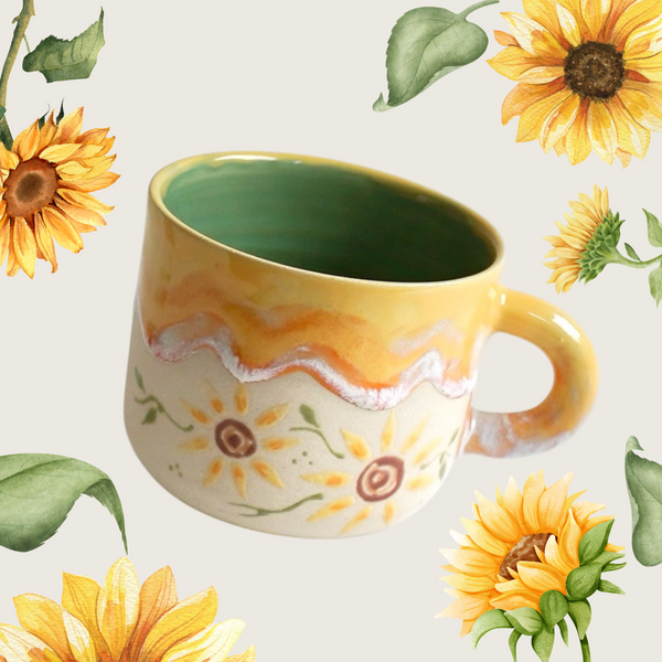 Sunflower - cozy cup