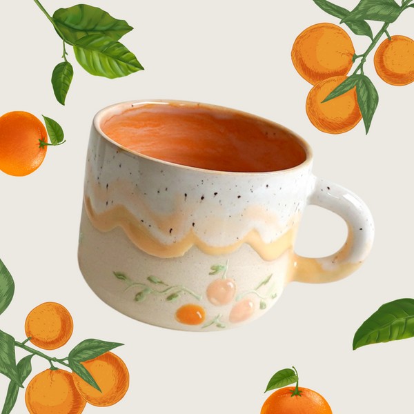 Clementines - cozy cup