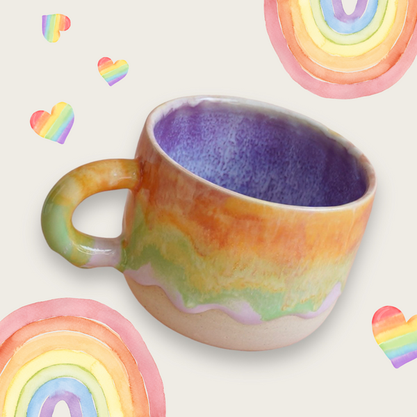 Rainbow - cozy cup