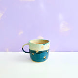 Pastel Sun & Moon - set of big mugs for a couple