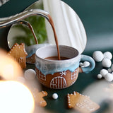 Gingerbread house - cozy cup