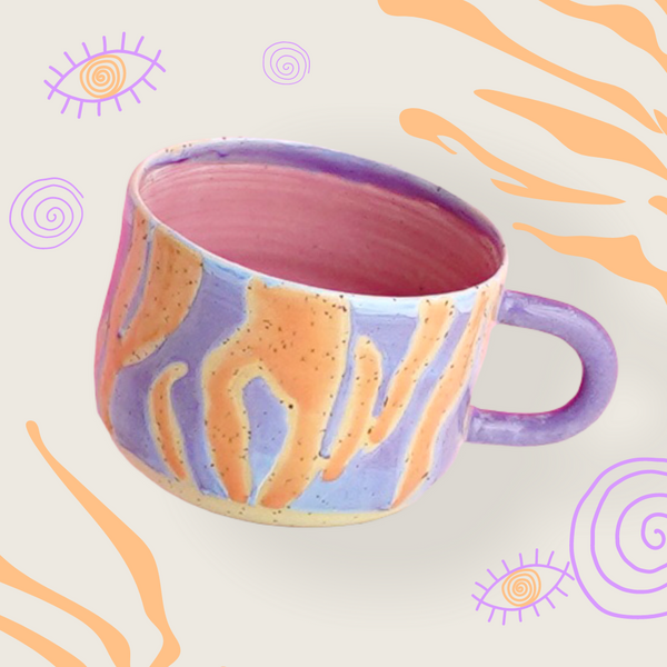 Hypno tiger - cozy cup set of 2
