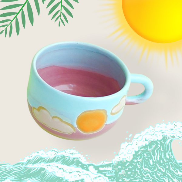 Summer - cozy cup set of 2