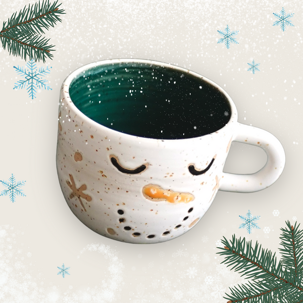Snowman - cozy cup