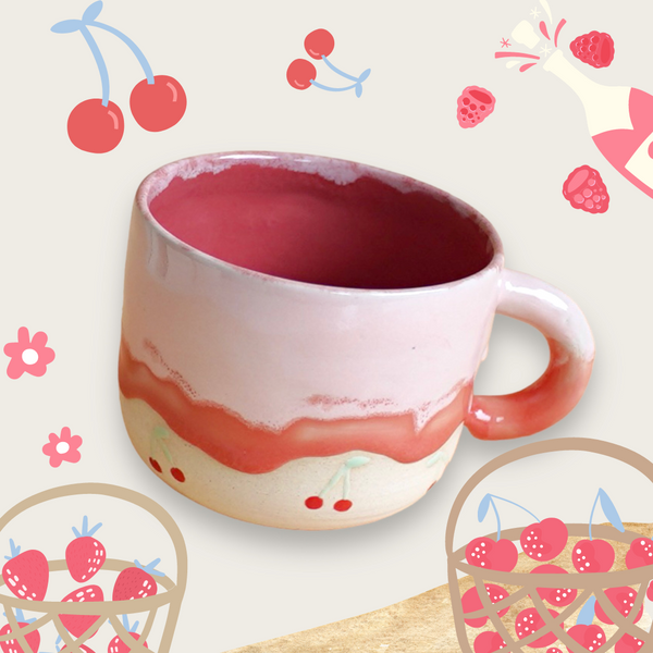 Cherries - cozy cup